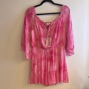 Andree skirt romper with lined shorts